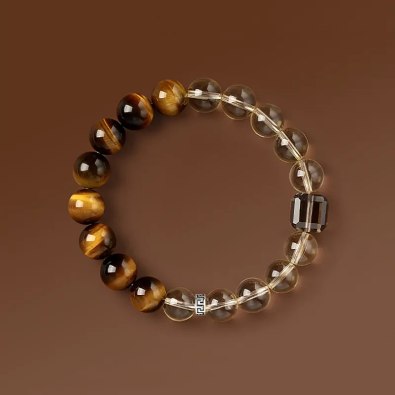 MARY WINDSOR Tiger's Eye Stone Bracelets Unisex-3