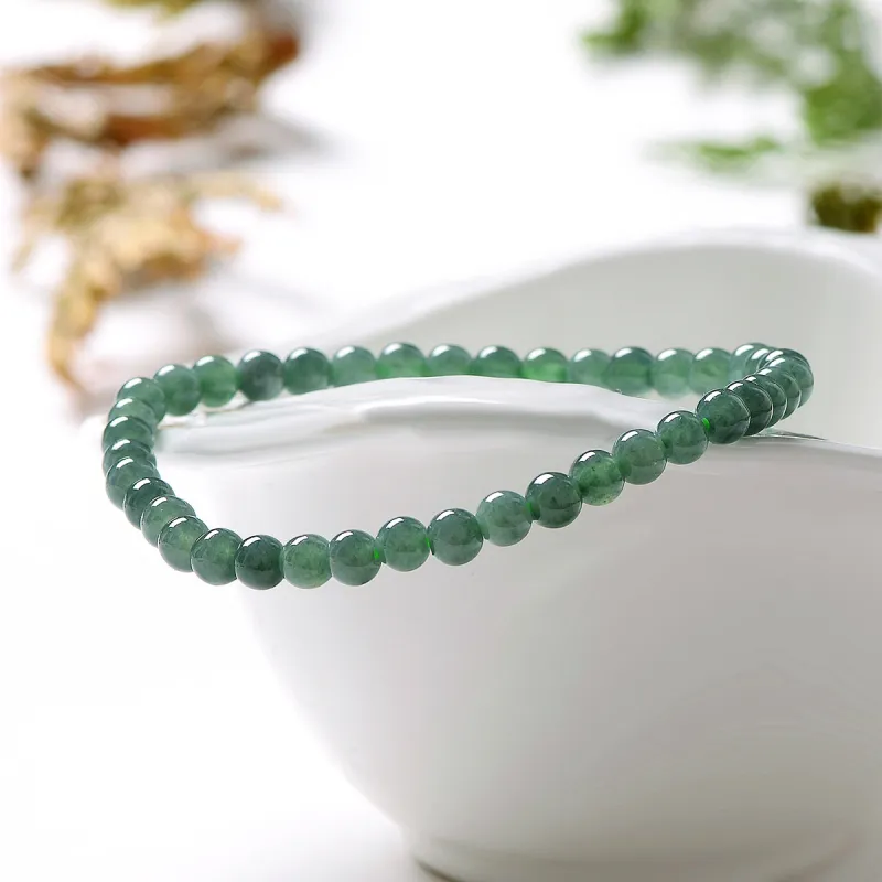 MARY WINDSOR Glutinous Jade Jadeite Bracelets Unisex-1