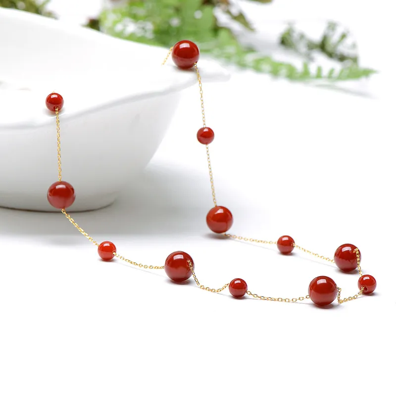 MARY WINDSOR Agate Necklaces Women's-1