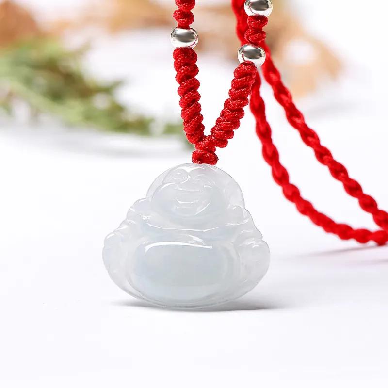 MARY WINDSOR Ice Type Jadeite Pendants Unisex-1