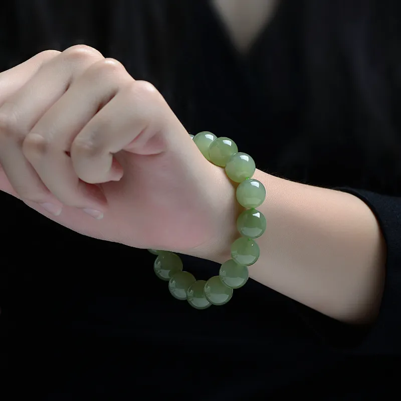 MARY WINDSOR Hetian Jade Bracelets Green Jade Women's-3