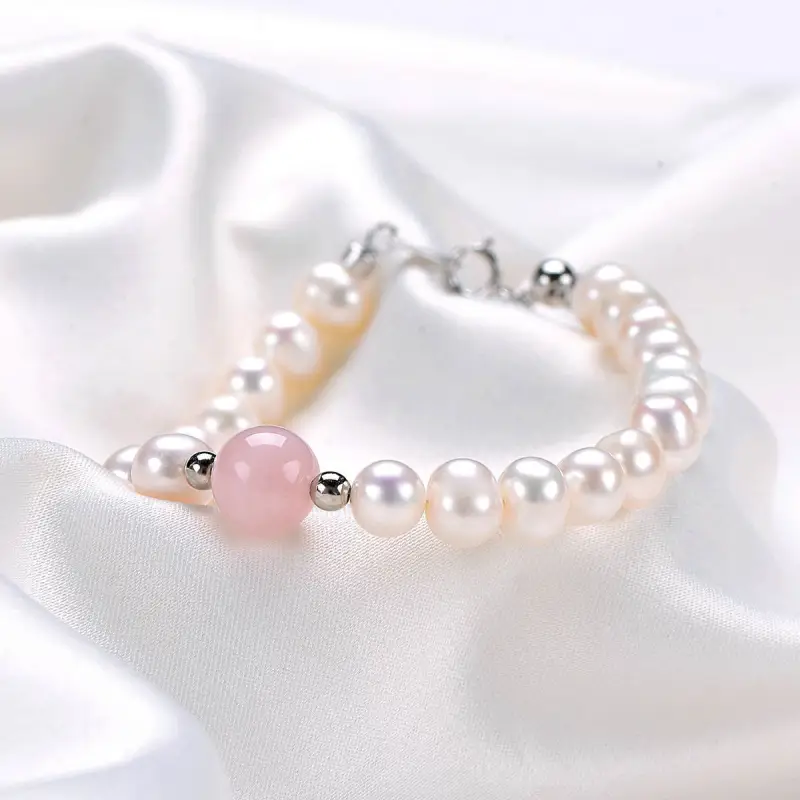 MARY WINDSOR Freshwater Pearl Bracelets Unisex-1