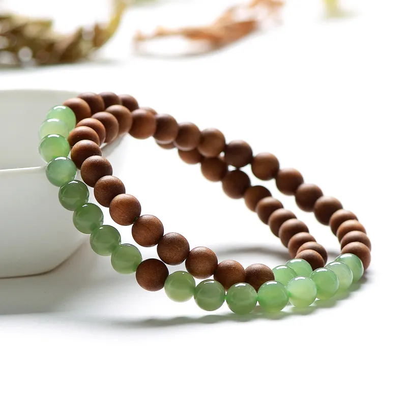 MARY WINDSOR Bracelets Green Jade Unisex-3