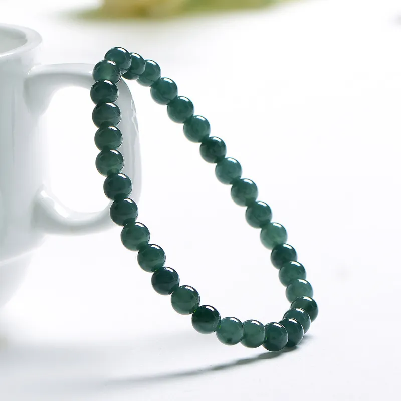 MARY WINDSOR Glutinous Jade Jadeite Bracelets Unisex-5