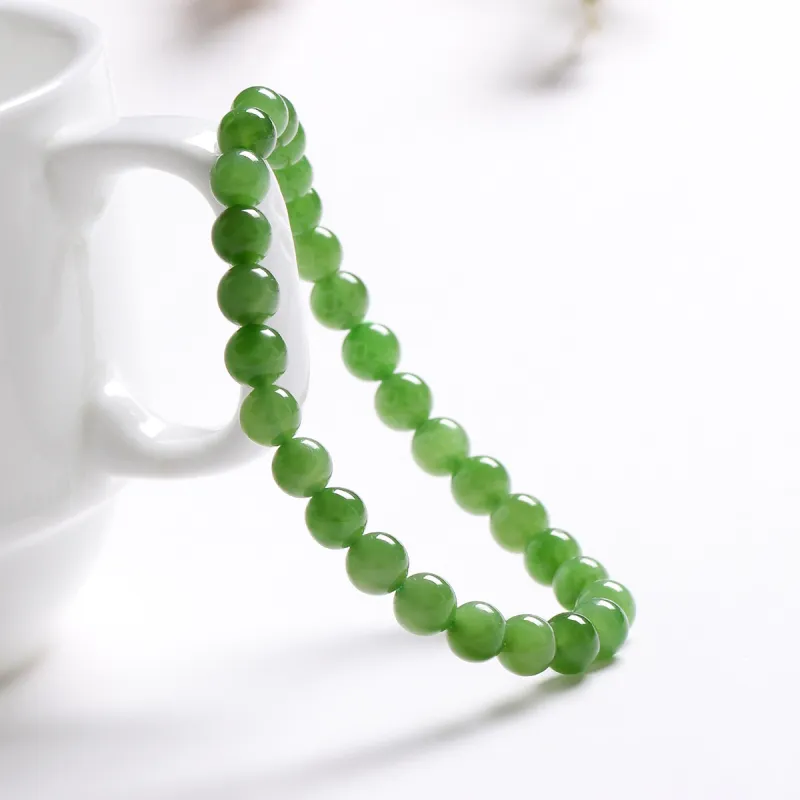 MARY WINDSOR Hetian Jade Bracelets Jasper Unisex-5