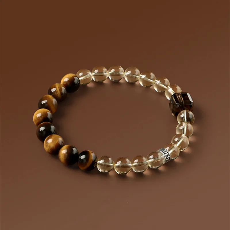 MARY WINDSOR Tiger's Eye Stone Bracelets Unisex-2