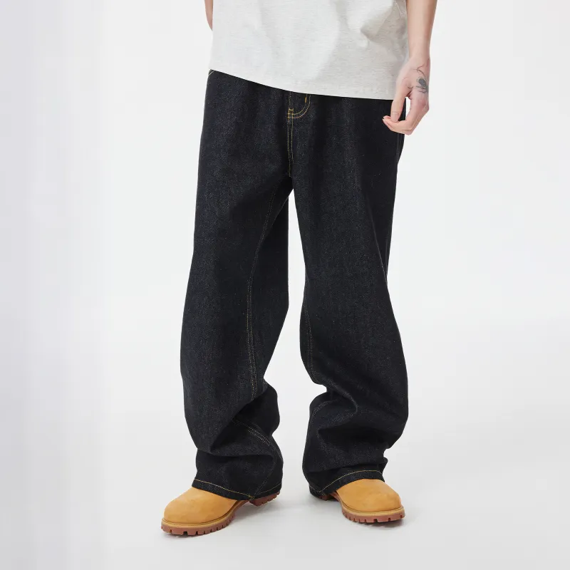 LOVE ME LATER Jeans Unisex Original Denim Dark Blue-3