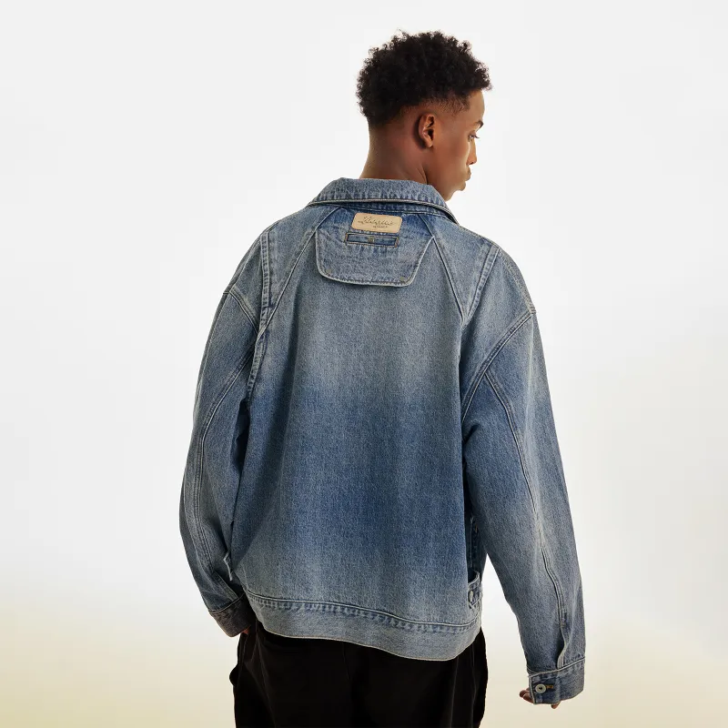 LOVE ME LATER Jackets Unisex Blue-4