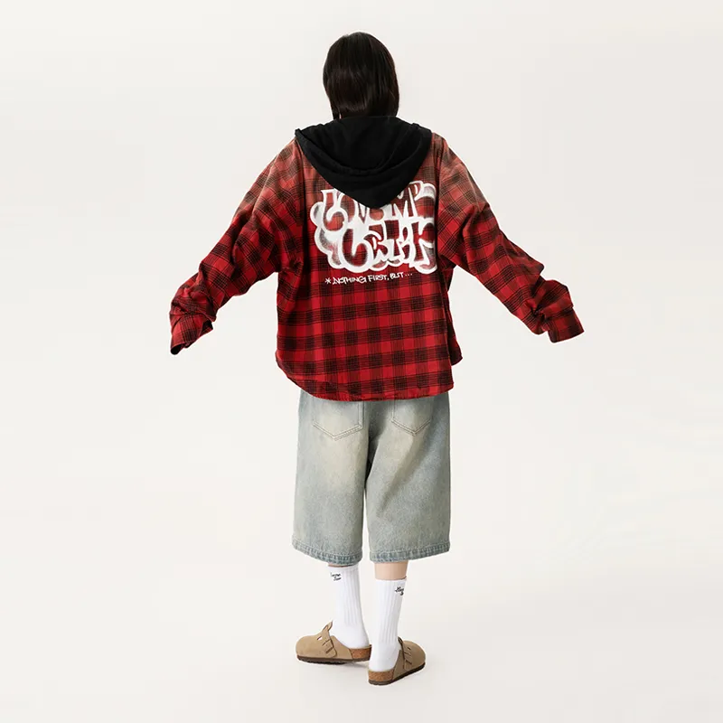 LOVE ME LATER American Washable Off White Anker Coat Unisex-3