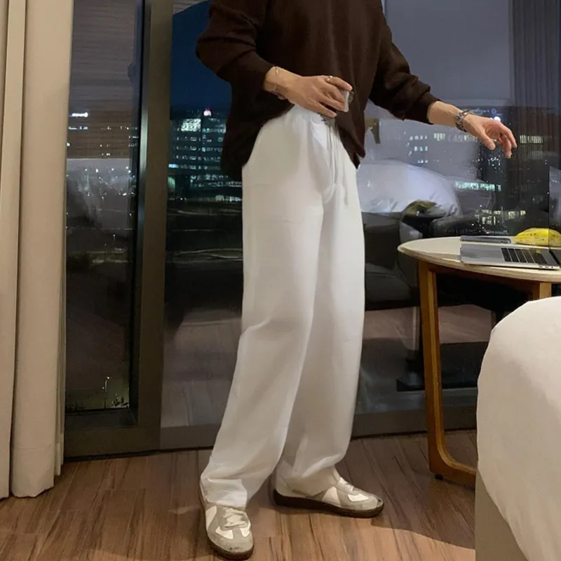 DKPD Casual Pants Unisex White-5