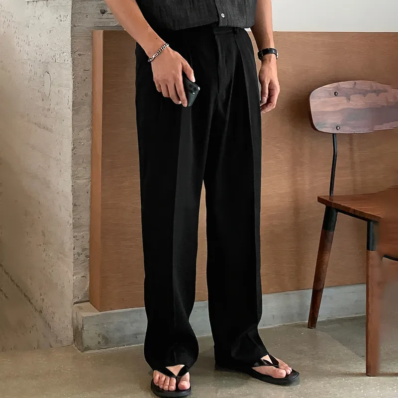 DKPD Casual Pants Unisex Black-3