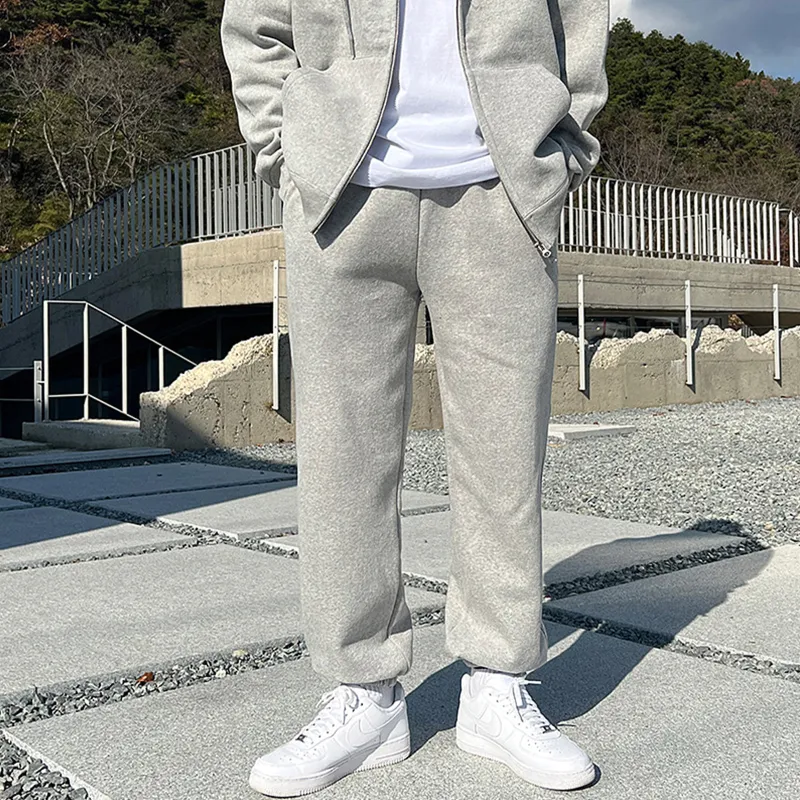 DKPD Casual Pants Unisex Gray-4