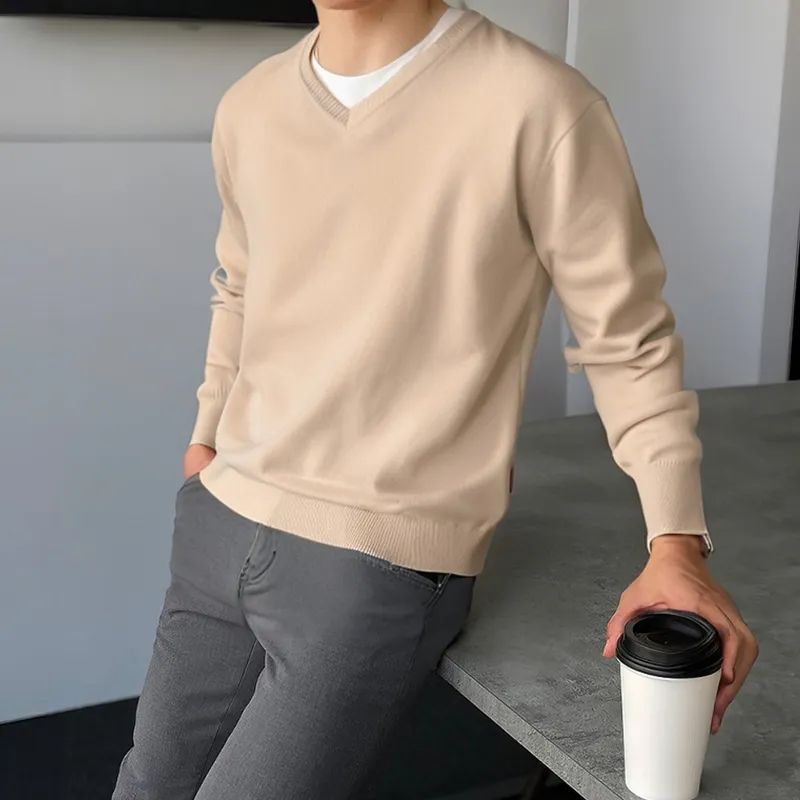 DKPD Knitwear Unisex Light Camel-4
