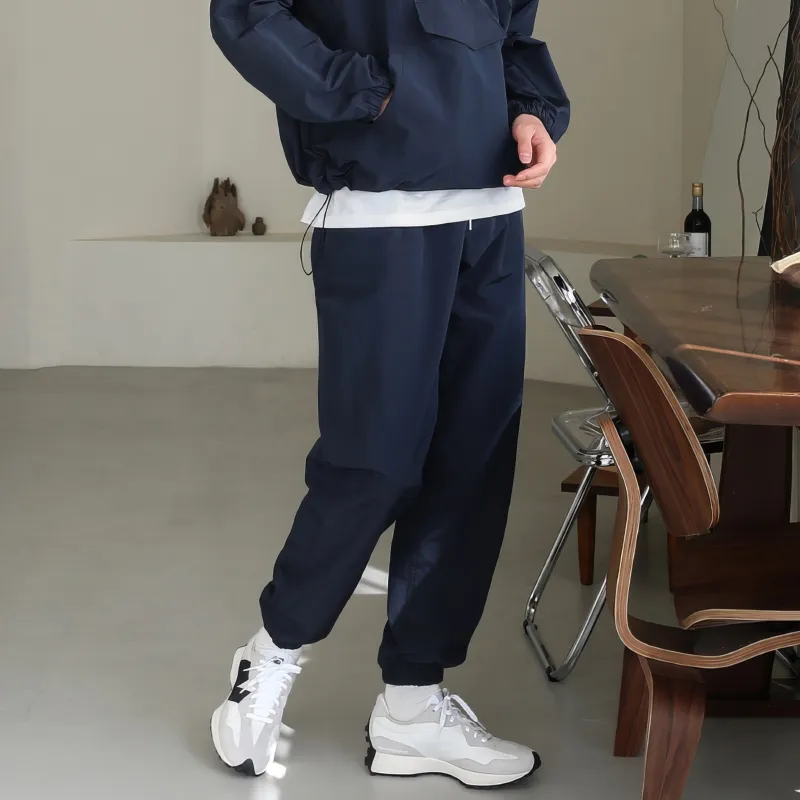 DKPD Casual Pants Unisex Navy Blue-4