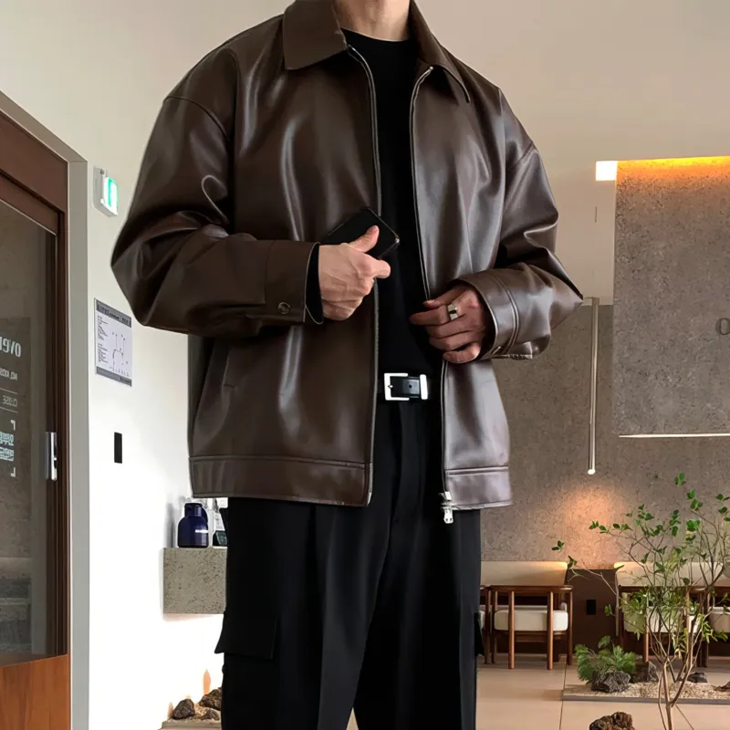 DKPD Leather Jackets Unisex-13