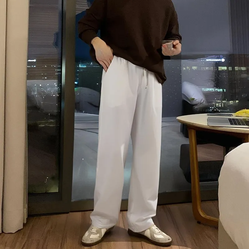 DKPD Casual Pants Unisex White-3