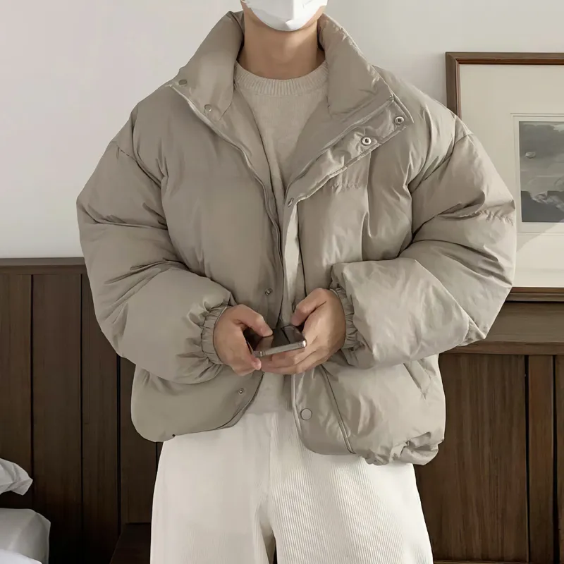 DKPD Puffer Jacket Unisex Light Khaki-2