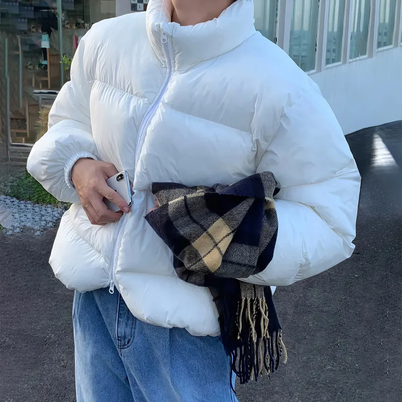 DKPD Puffer Jacket Unisex White-2