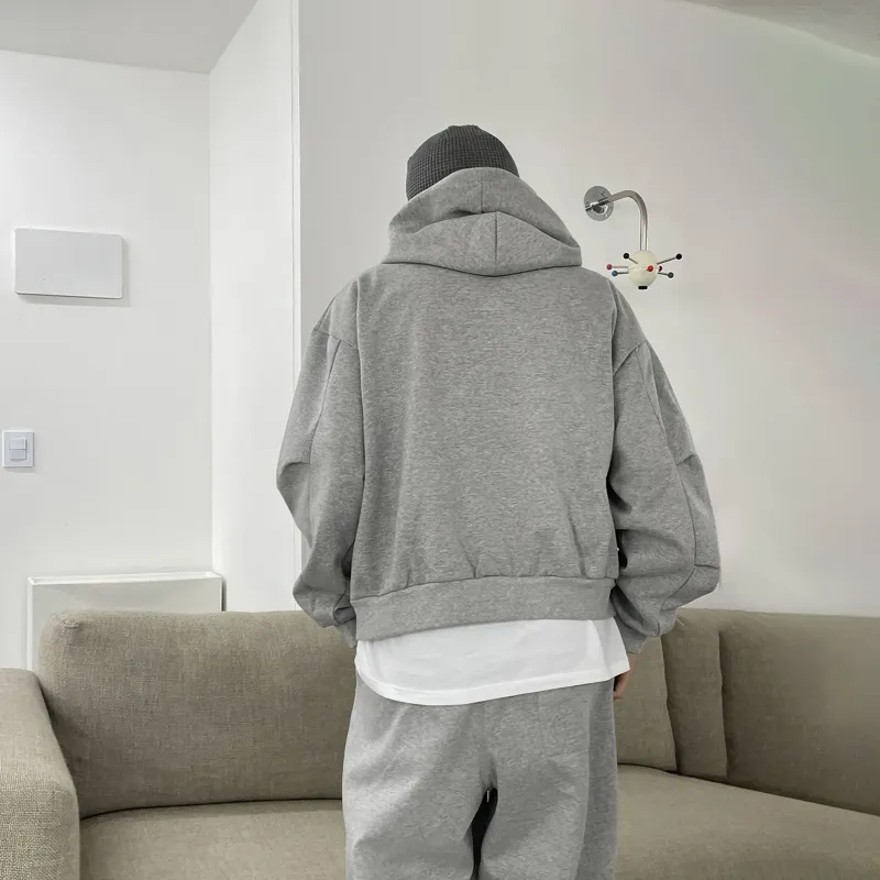 DKPD 2024 Fall And Winter Sweatshirt Unisex Gray-2