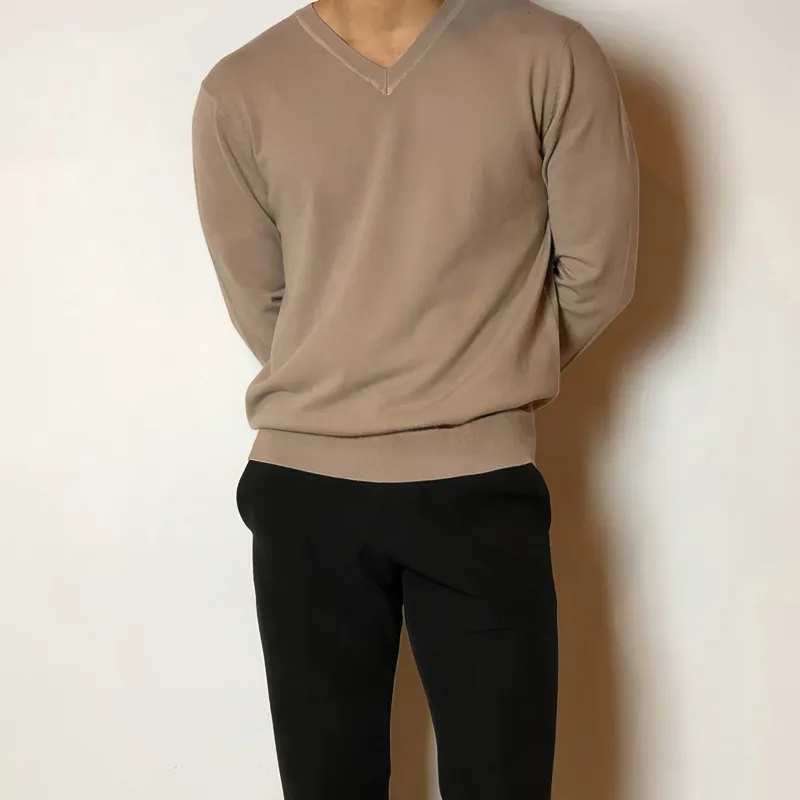 DKPD Knitwear Unisex Light Camel-5