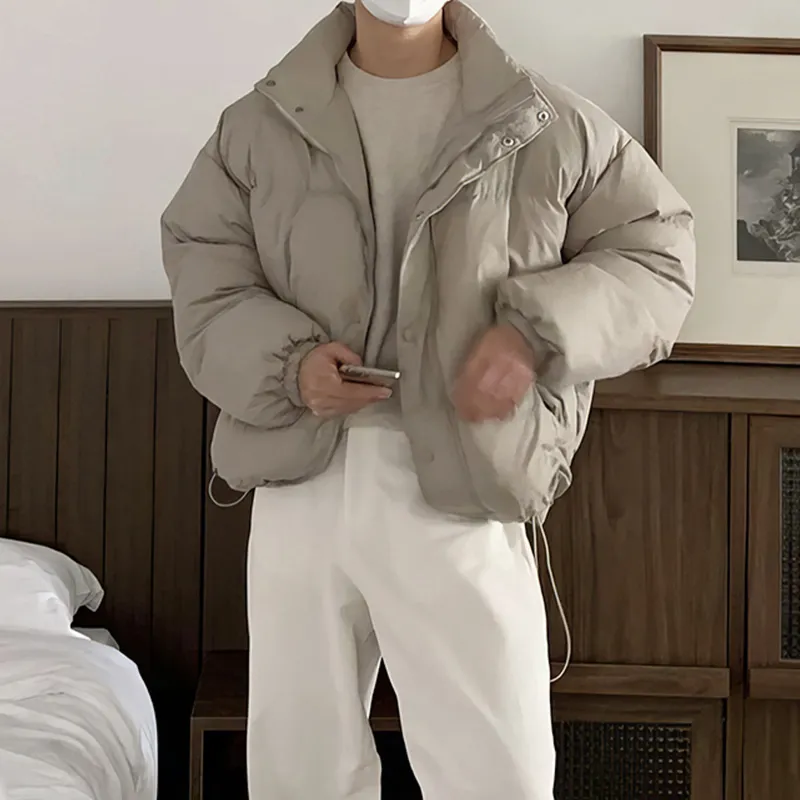 DKPD Puffer Jacket Unisex Light Khaki-3