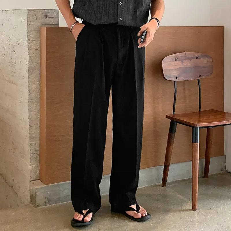 DKPD Casual Pants Unisex Black-5