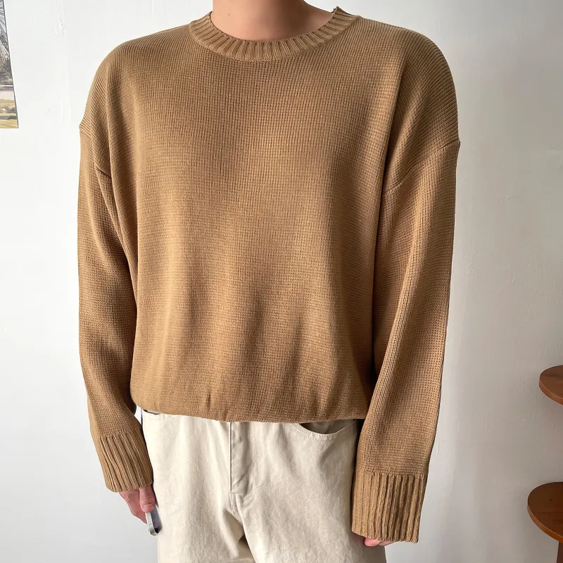 DKPD Knitwear Unisex Ginger Yellow-2