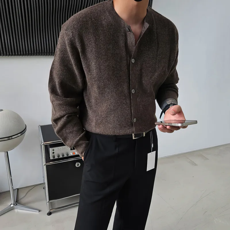 DKPD Knitwear Unisex Dark Khaki-5