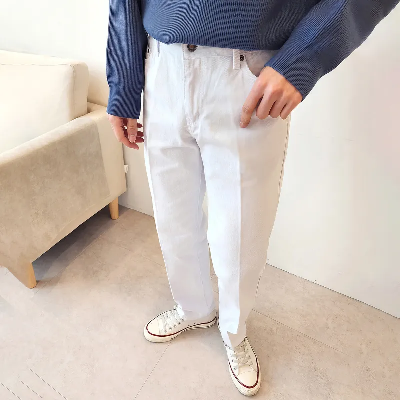 DKPD Jeans Unisex White-5