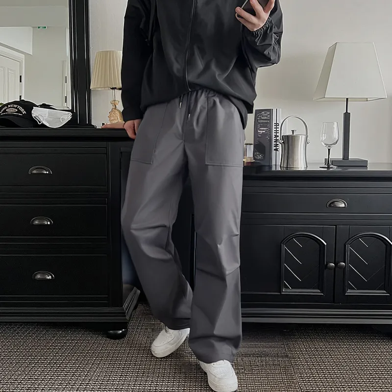 DKPD Casual Pants Unisex Dark Gray-6