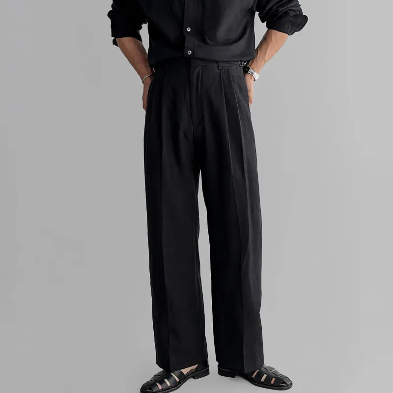 DKPD Casual Pants Unisex Black-3