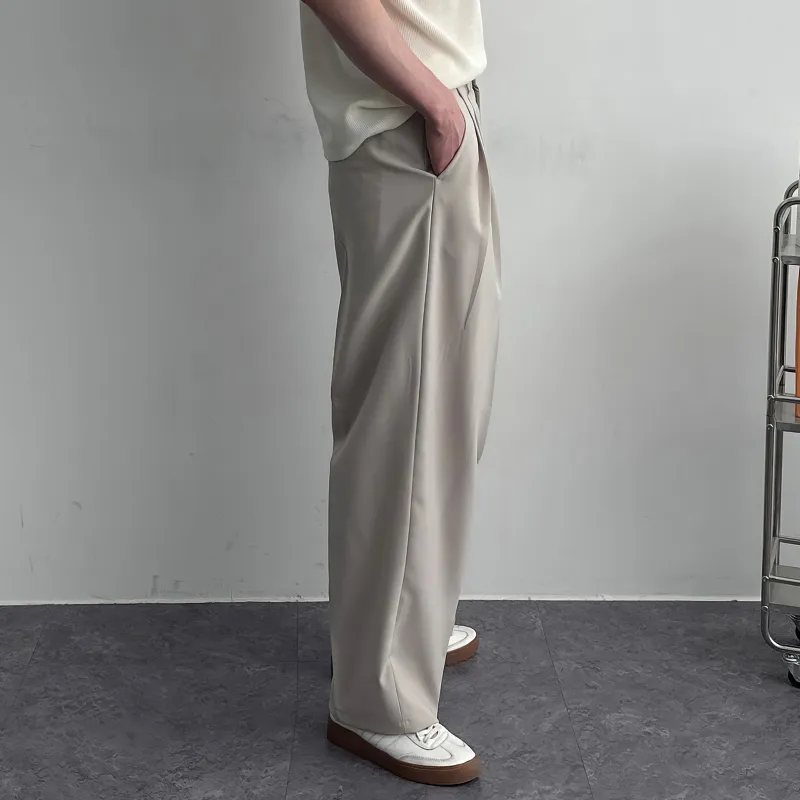 DKPD Casual Pants Unisex Apricot-6