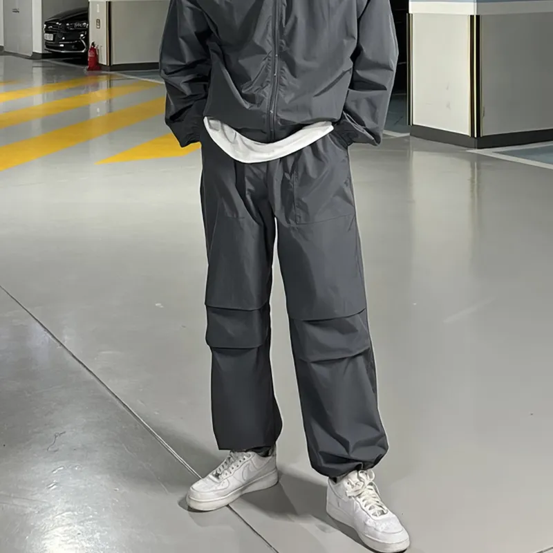 DKPD Casual Pants Unisex Dark Gray-3