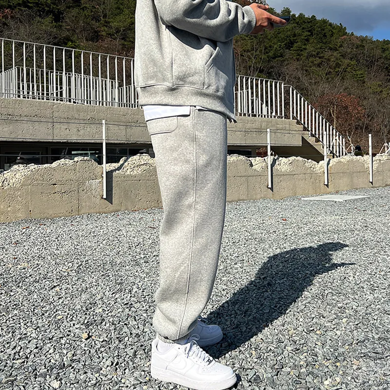 DKPD Casual Pants Unisex Gray-6