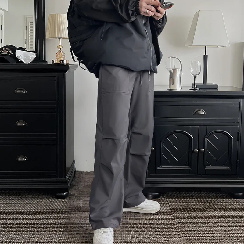 DKPD Casual Pants Unisex Dark Gray-5