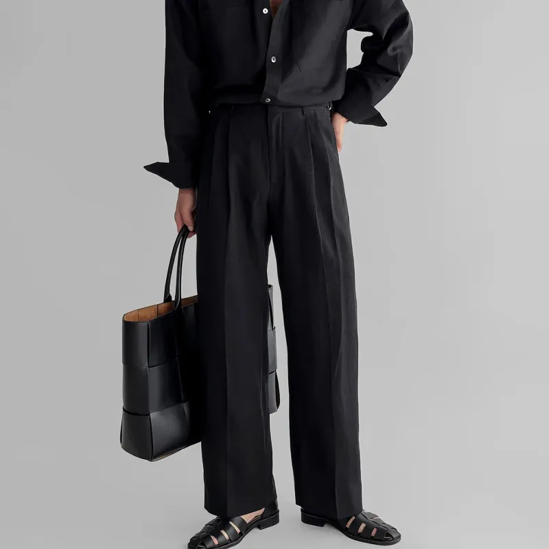 DKPD Casual Pants Unisex Black-6