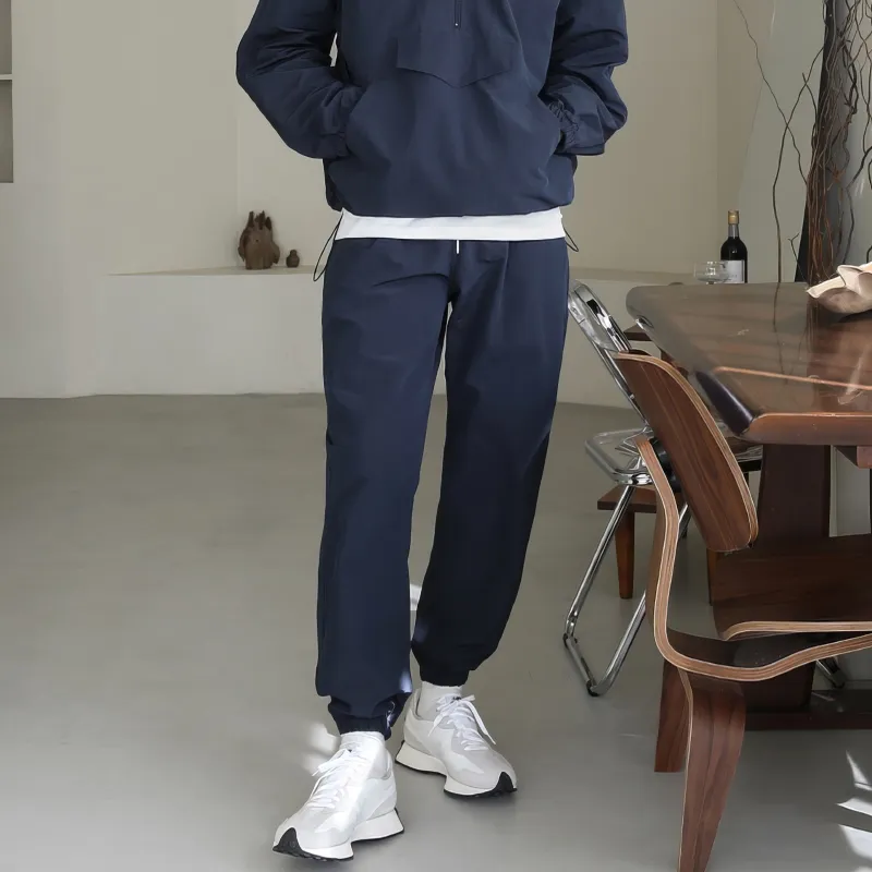 DKPD Casual Pants Unisex Navy Blue-3