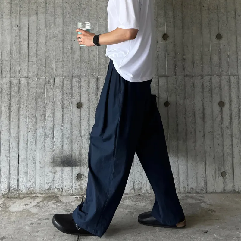 DKPD Casual Pants Unisex Dark Blue-5