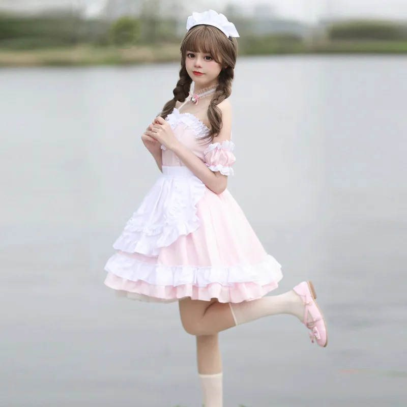 Shuhao Bai Short Sleeved Dress Women's-4