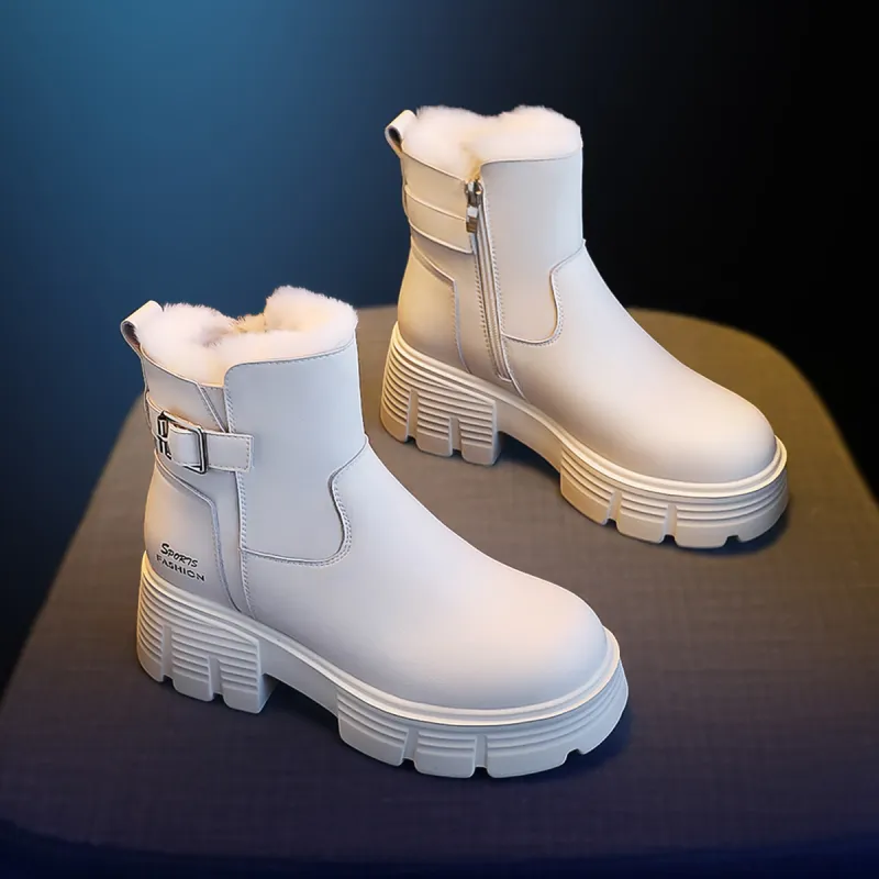 BAIJIHONG Ankle Boots Women's-3