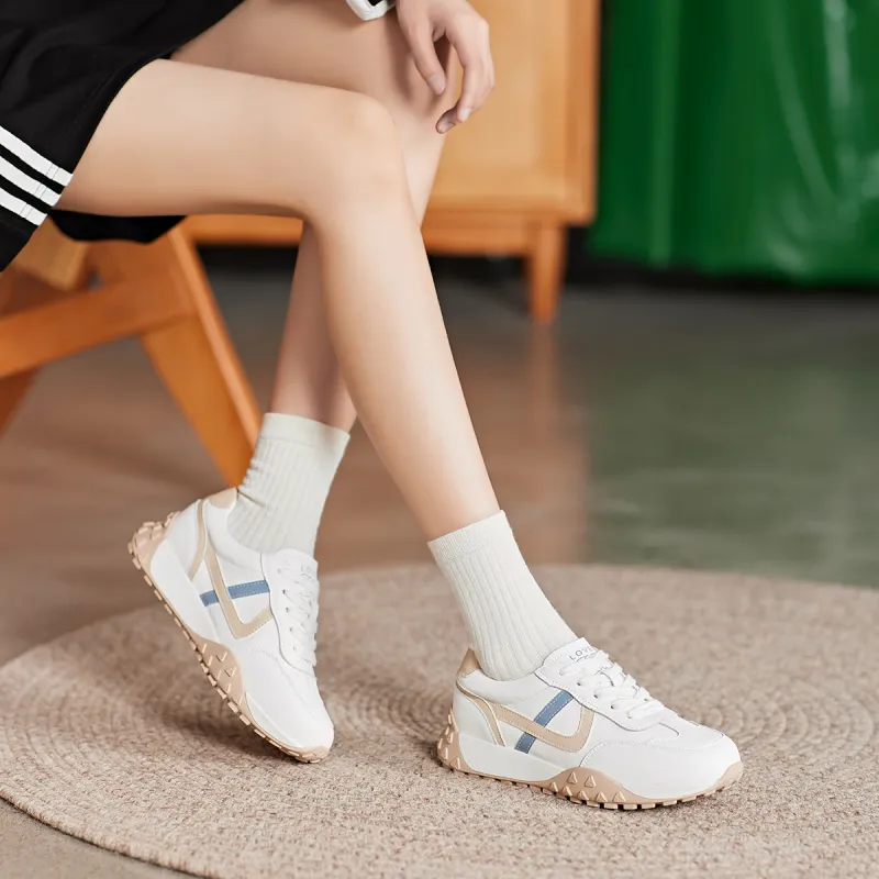 BAIJIHONG Slip Resistant, Abrasion Resistant, Lightweight, Height Increasing Low Top Casual Shoes Unisex-30