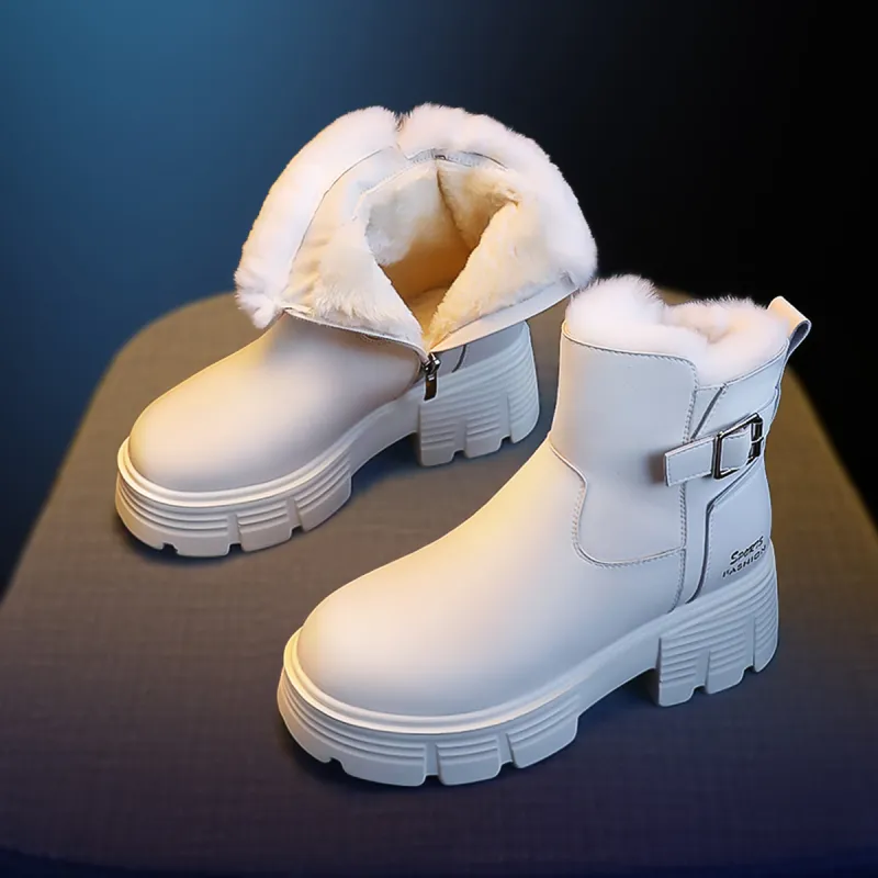 BAIJIHONG Ankle Boots Women's-1