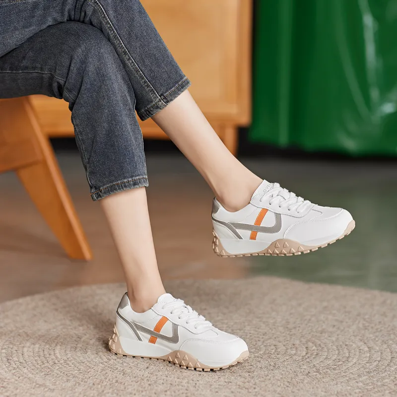 BAIJIHONG Slip Resistant, Abrasion Resistant, Lightweight, Height Increasing Low Top Casual Shoes Unisex-4