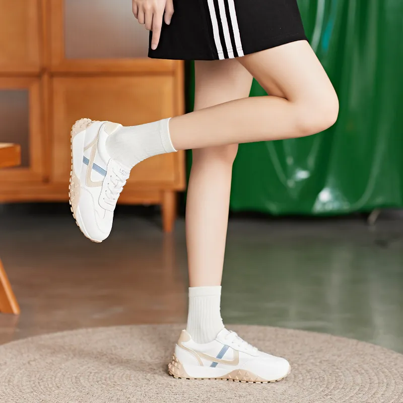 BAIJIHONG Slip Resistant, Abrasion Resistant, Lightweight, Height Increasing Low Top Casual Shoes Unisex-35
