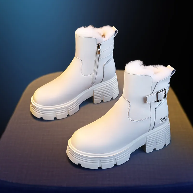 BAIJIHONG Ankle Boots Women's-4