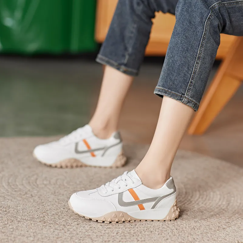 BAIJIHONG Slip Resistant, Abrasion Resistant, Lightweight, Height Increasing Low Top Casual Shoes Unisex-5