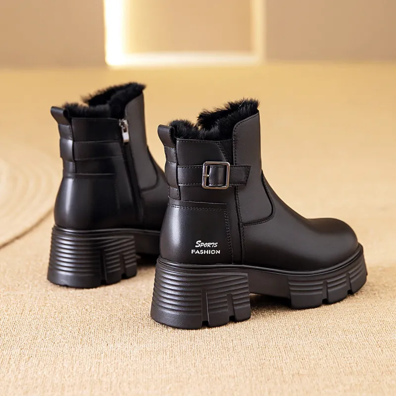 BAIJIHONG Ankle Boots Women's-9