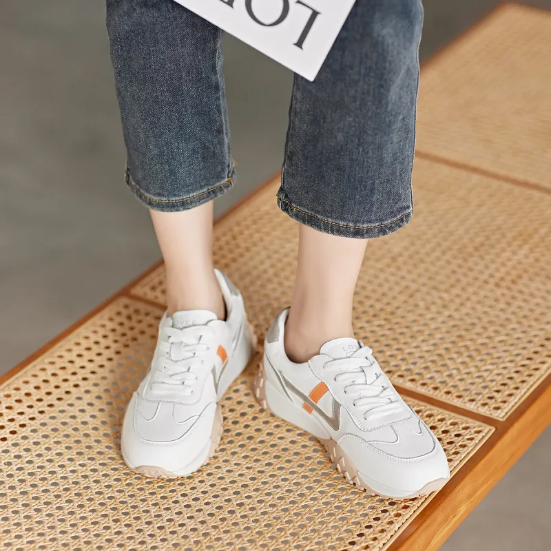 BAIJIHONG Slip Resistant, Abrasion Resistant, Lightweight, Height Increasing Low Top Casual Shoes Unisex-8