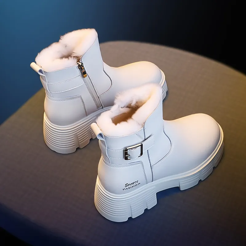 BAIJIHONG Ankle Boots Women's-5