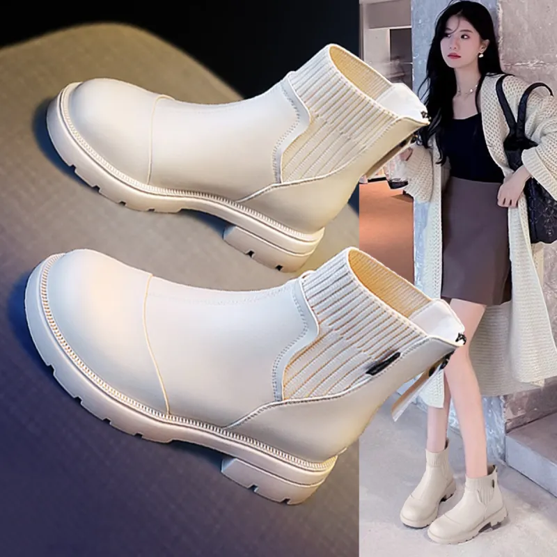 BAIJIHONG Ankle Boots Women's-5